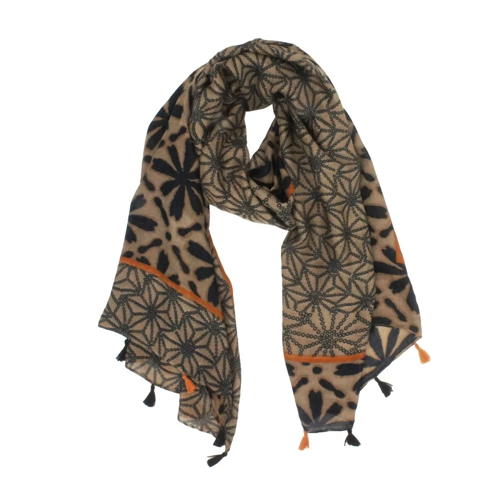 Bohemian Tassel Long Scarf