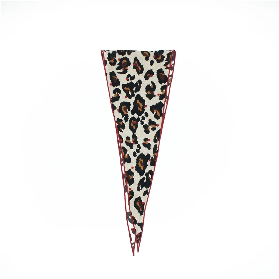 Dot Leopard Pattern Printed Bandana