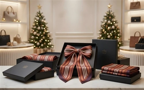 Custom Scarf Packaging and Private Label Options for Holiday Gift Collections
