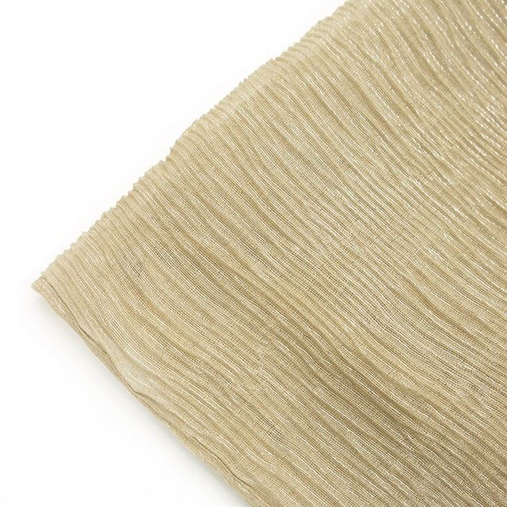 Metallic Crinkled Scarf S020