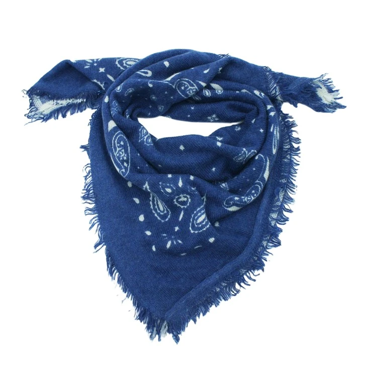 Paisley Wool Scarf