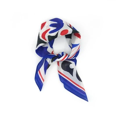 Abstract Pattern Silk Blends Bandana