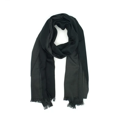 Double-faced Plaid Scarf