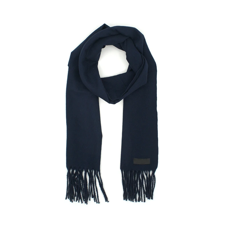 Solid Color Man Poly Scarf