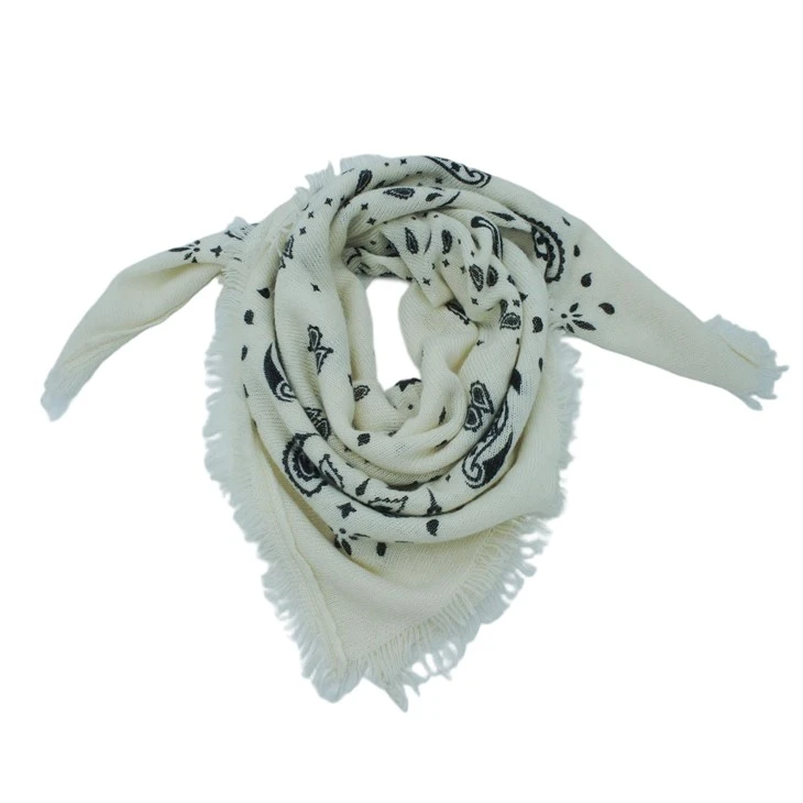 Wool Blend Square Scarf